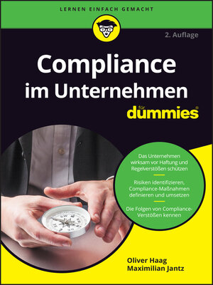 cover image of Compliance im Unternehmen für Dummies